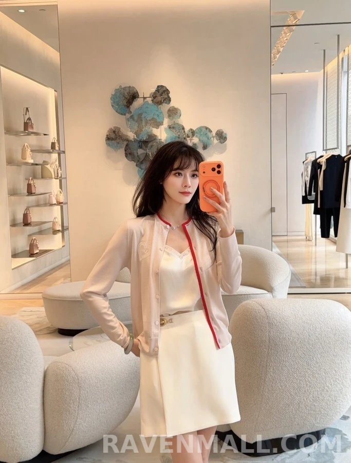디올 디올 칠석 자수 가디건 상세 이미지