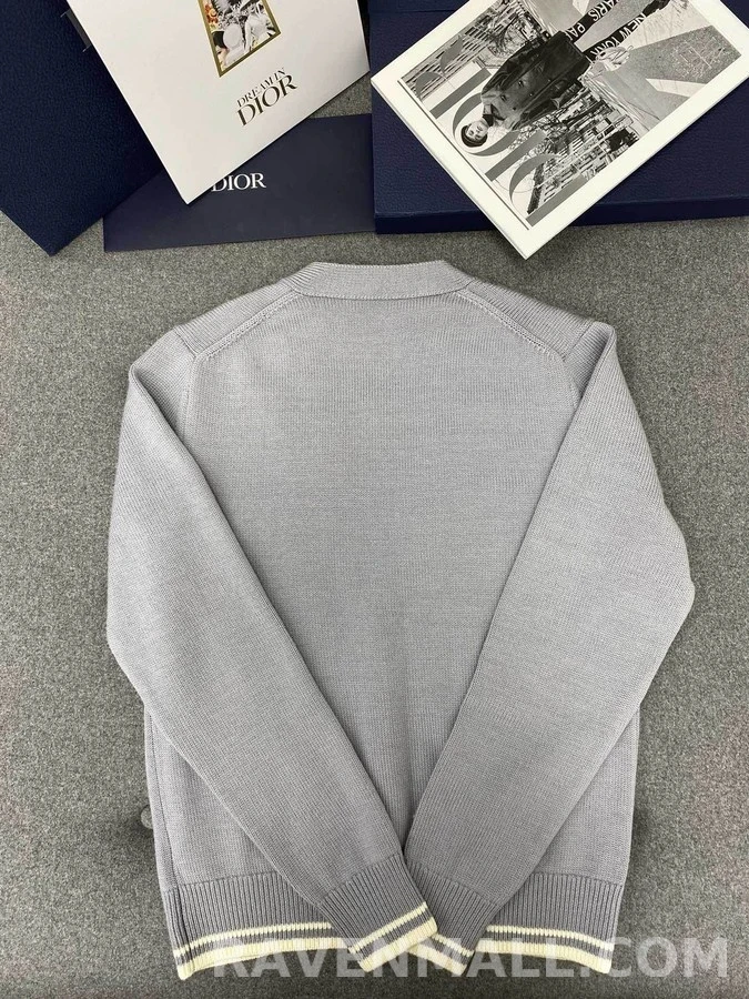 디올 디올 혼방 가디건 상세 이미지
