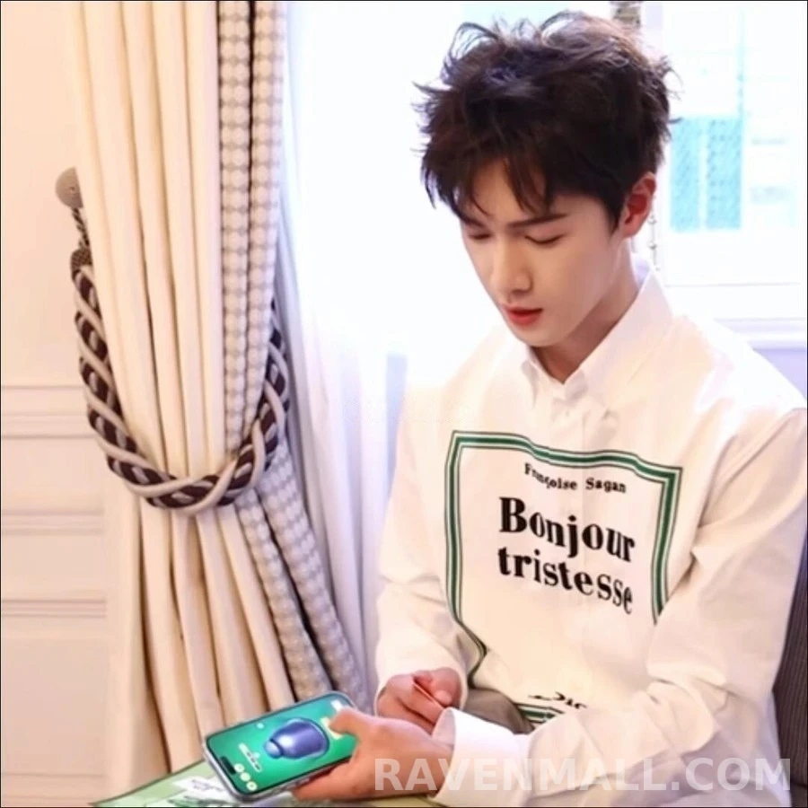 디올 디올 Bonjour tristesse 레터링 셔츠 상세 이미지
