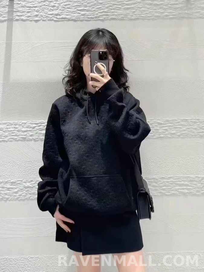 디올 디올 Oblique 자카드 맨투맨 상세 이미지
