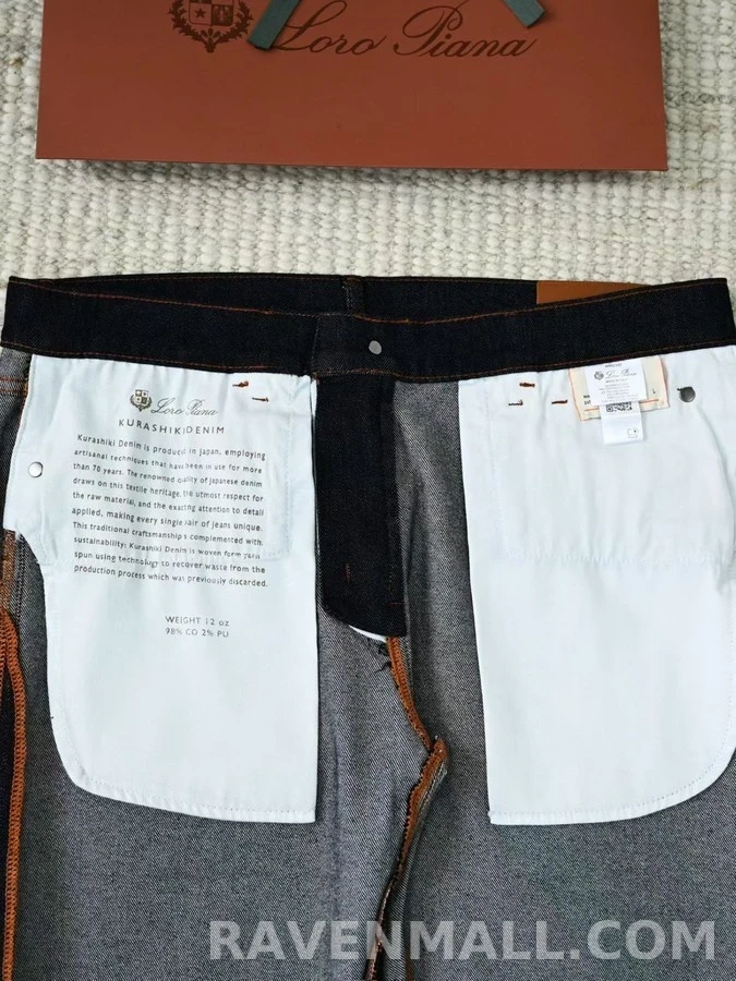 로로피아나 로로피아나 레귤러핏 데님 팬츠 상세 이미지