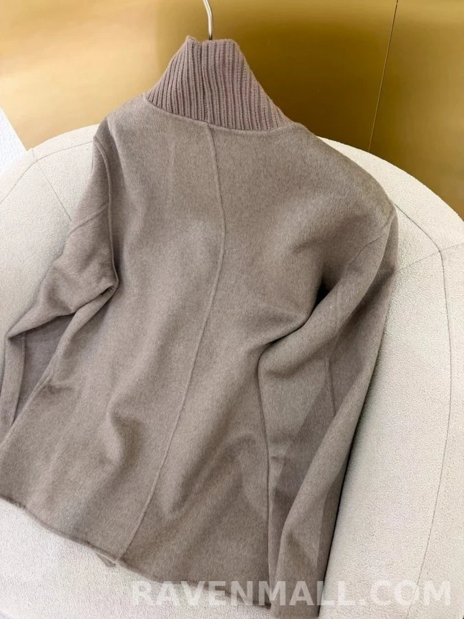 로로피아나 로로피아나 립넥 캐시미어 가디건 상세 이미지