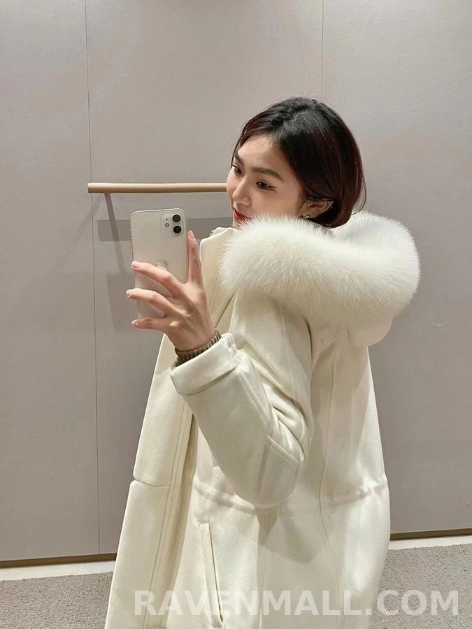 로로피아나 로로피아나 밍크 퍼 트리밍 자켓 상세 이미지
