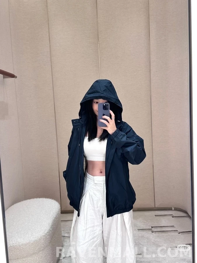 로로피아나 로로피아나 방풍 후드 집업 자켓 상세 이미지
