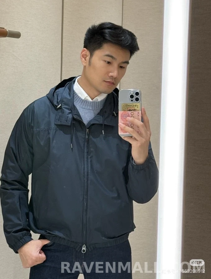 로로피아나 로로피아나 방풍 후드 집업 자켓 상세 이미지