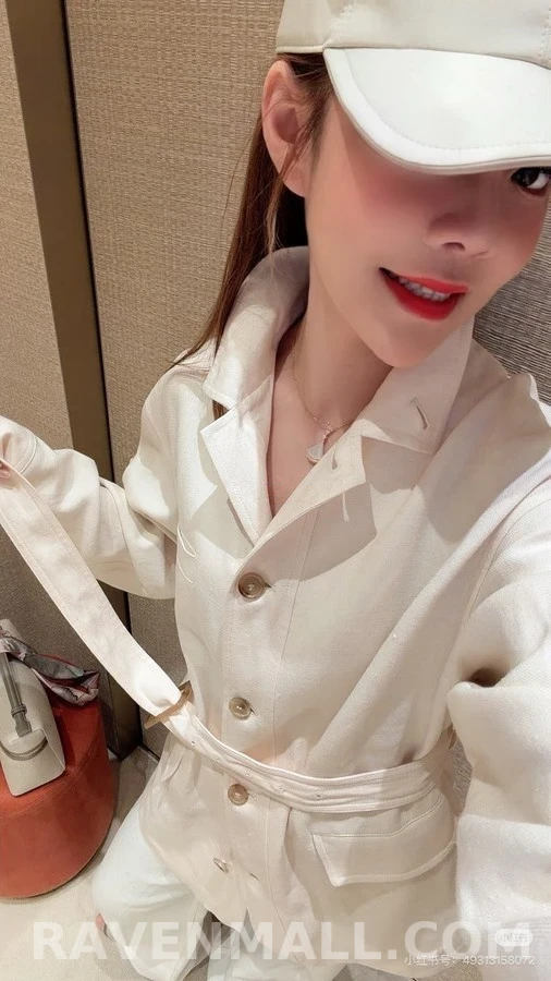 로로피아나 로로피아나 벨티드 울 자켓 상세 이미지