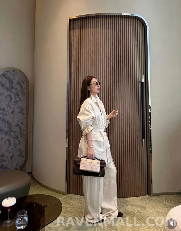 로로피아나 로로피아나 벨티드 울 자켓 상세 이미지