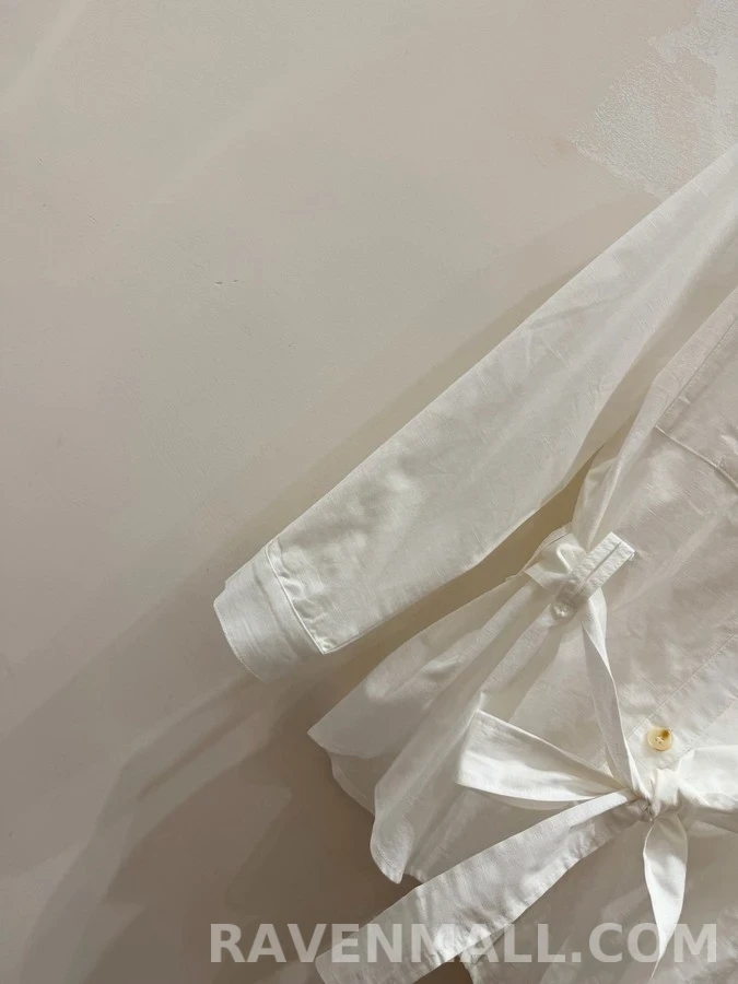 로로피아나 로로피아나 벨티드 포켓 셔츠 상세 이미지