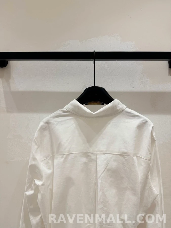 로로피아나 로로피아나 벨티드 포켓 셔츠 상세 이미지
