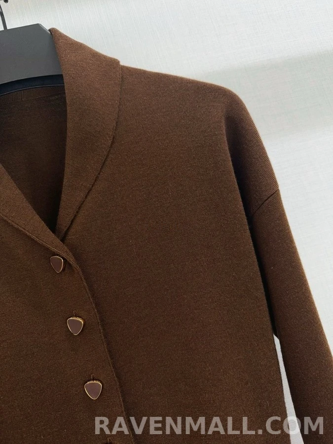 로로피아나 로로피아나 울 쇼칼라 크롭 가디건 상세 이미지