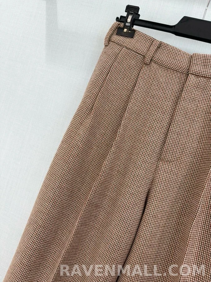 로로피아나 로로피아나 울 플리츠 턴업 팬츠 상세 이미지