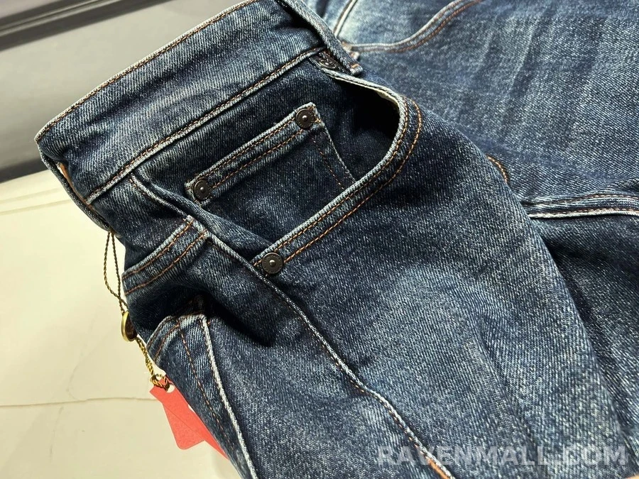 로로피아나 로로피아나 워시드 스트레이트 데님 팬츠 상세 이미지
