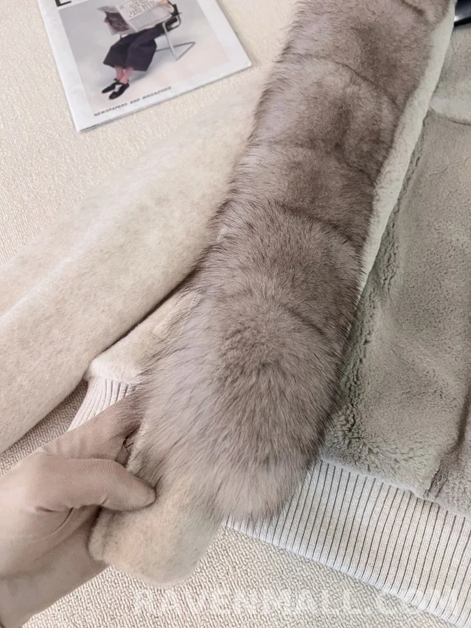 로로피아나 로로피아나 퍼 카라 울 블루종 자켓 상세 이미지