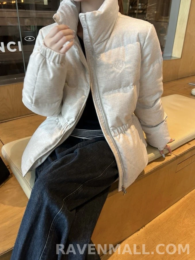 로로피아나 로로피아나 하이넥 허리 스트링 패딩 자켓 상세 이미지
