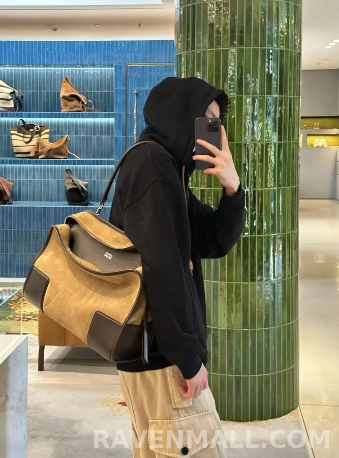 로에베 로에베 노티드 드로스트링 풀집업 후드 상세 이미지