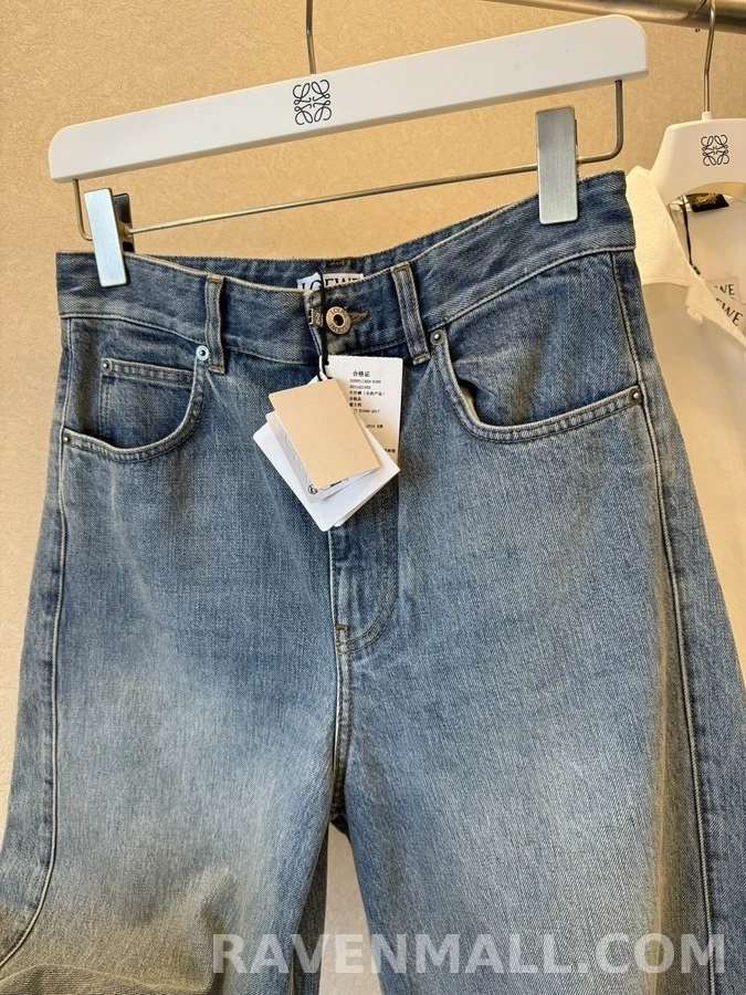 로에베 로에베 레트로 워싱 와이드 데님 상세 이미지