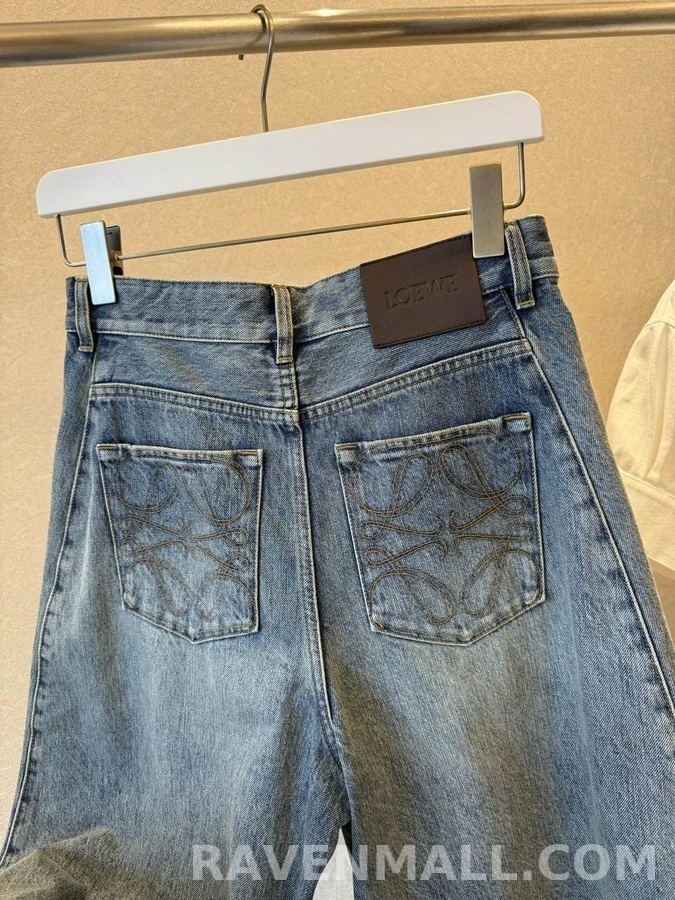 로에베 로에베 레트로 워싱 와이드 데님 상세 이미지