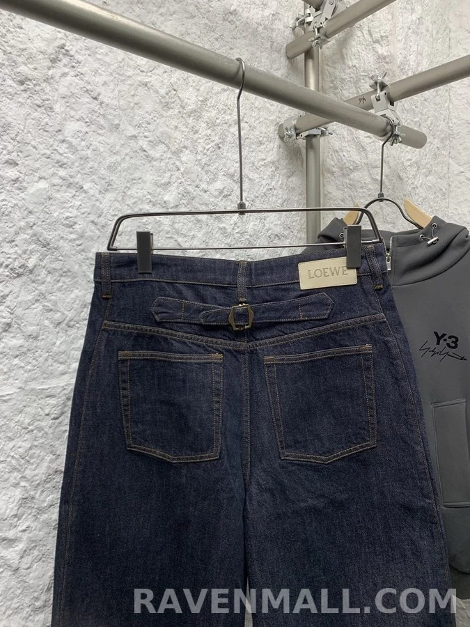 로에베 로에베 로우 데님 팬츠 상세 이미지