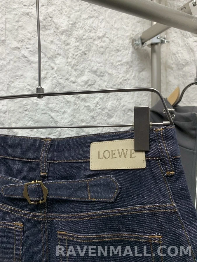 로에베 로에베 로우 데님 팬츠 상세 이미지