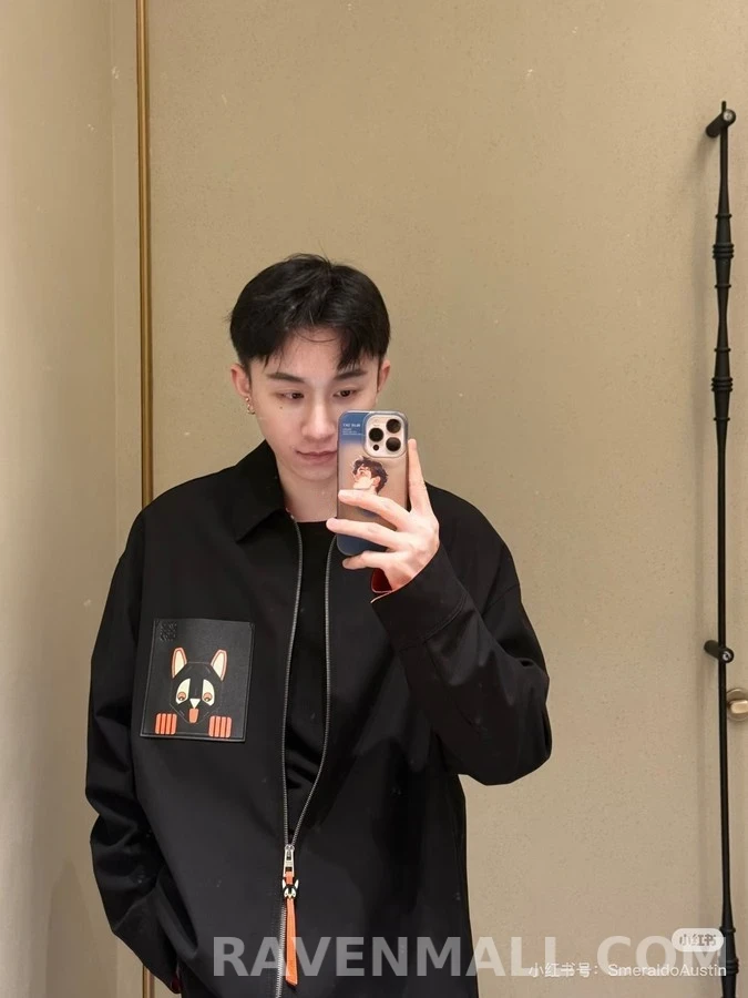 로에베 로에베 루이 웨인 고양이 지퍼 자켓 상세 이미지
