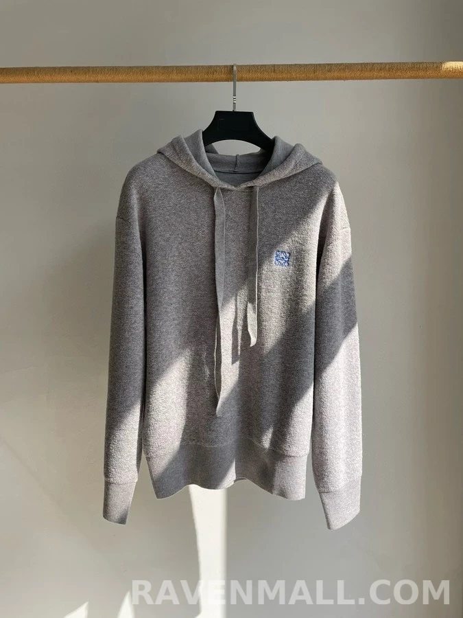 로에베 로에베 부클 울 후드티 상세 이미지