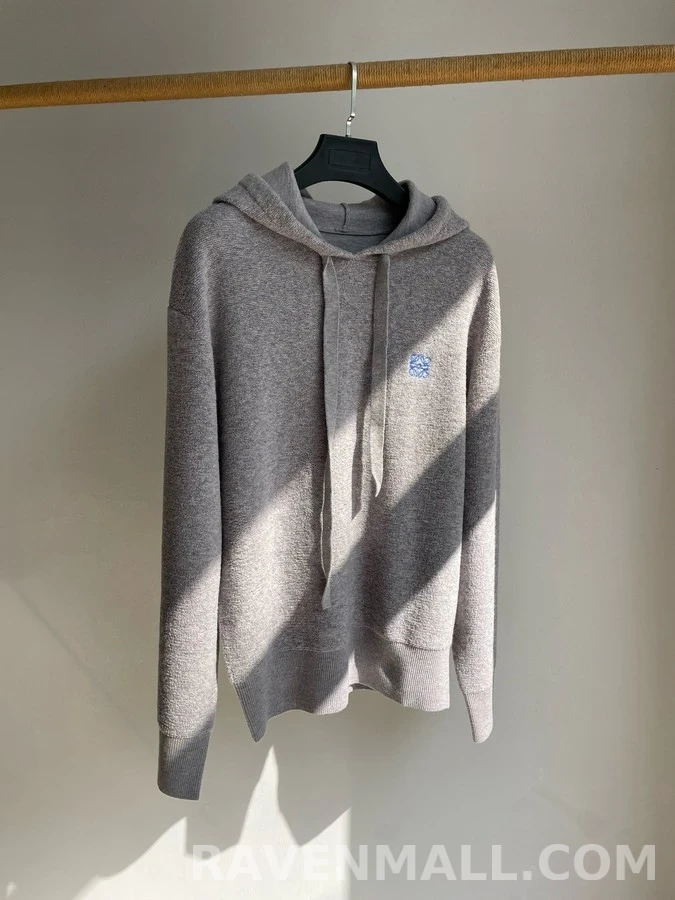 로에베 로에베 부클 울 후드티 상세 이미지