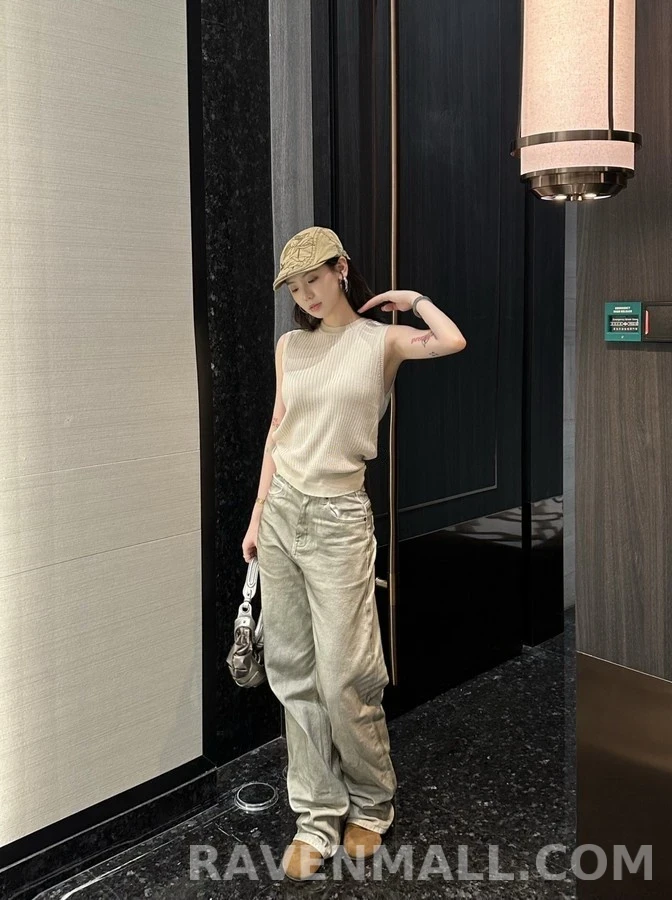 로에베 로에베 스모키 워싱 데님 팬츠 상세 이미지