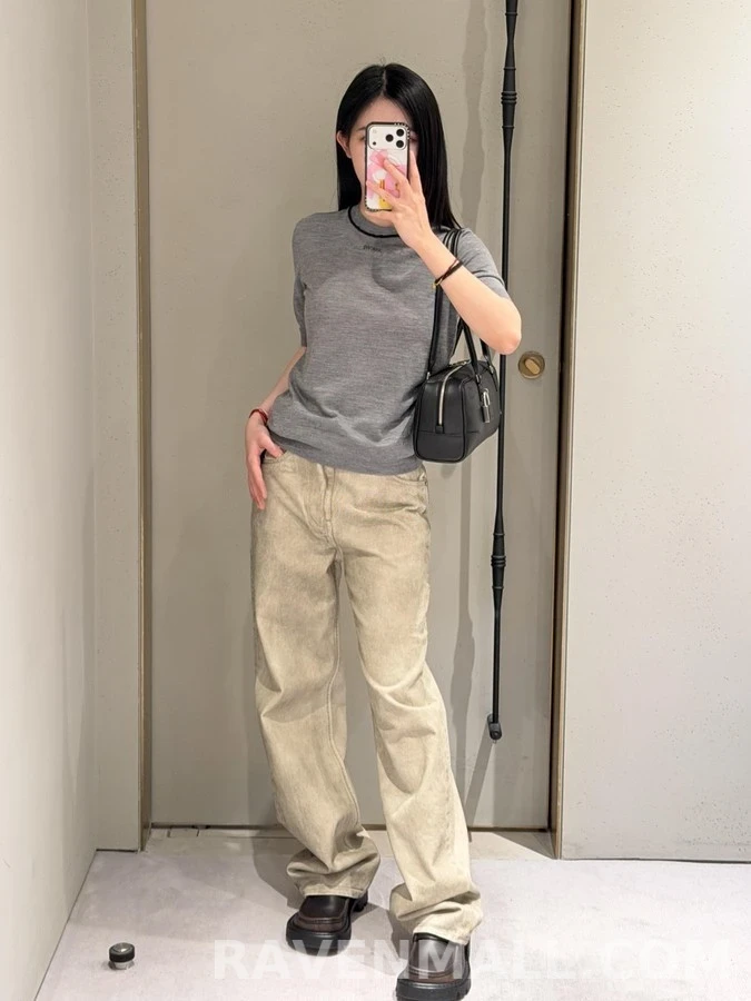 로에베 로에베 스모키 워싱 데님 팬츠 상세 이미지