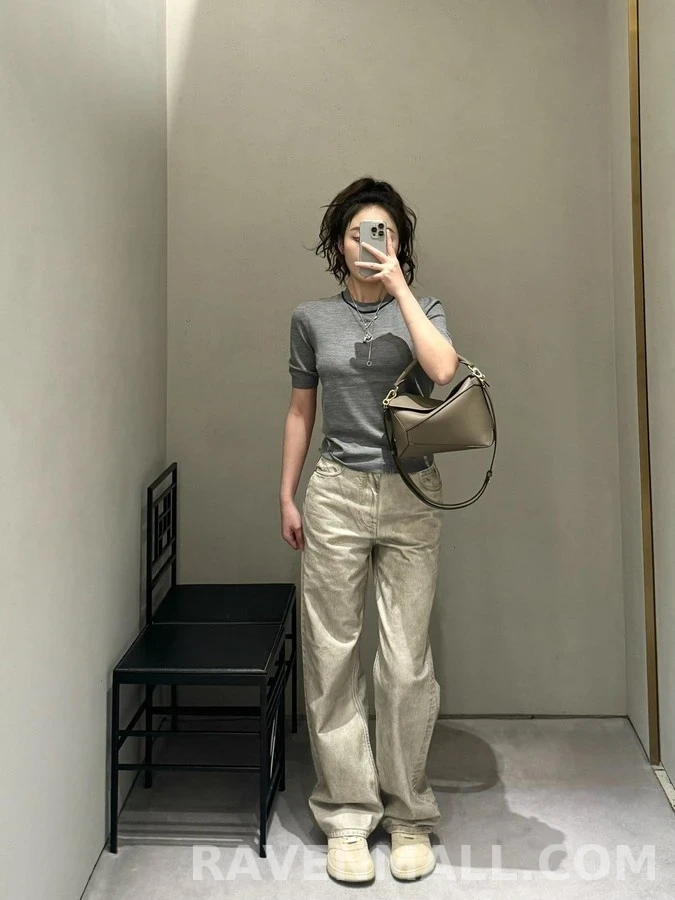로에베 로에베 스모키 워싱 데님 팬츠 상세 이미지