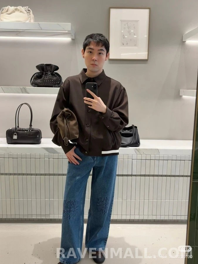 로에베 로에베 스트라이프 밴딩 긴팔 티셔츠 상세 이미지
