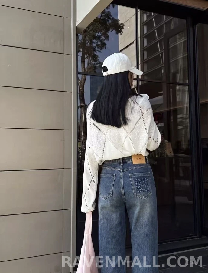 로에베 로에베 아나그램 데님 팬츠 상세 이미지