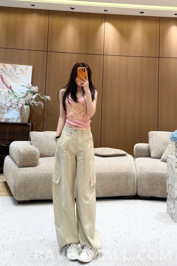 로에베 로에베 아나그램 드로스트링 카고 팬츠 상세 이미지