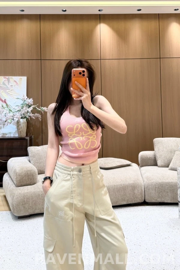 로에베 로에베 아나그램 드로스트링 카고 팬츠 상세 이미지