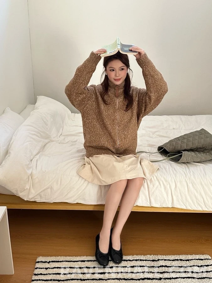 로에베 로에베 아나그램 인타르시아 니트 가디건 상세 이미지