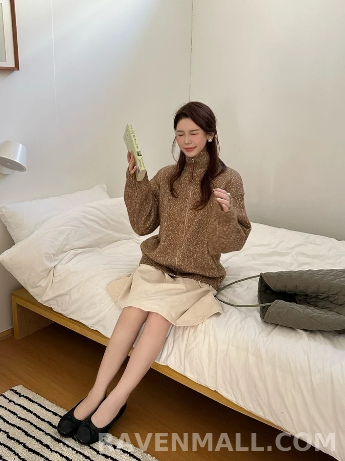 로에베 로에베 아나그램 인타르시아 니트 가디건 상세 이미지