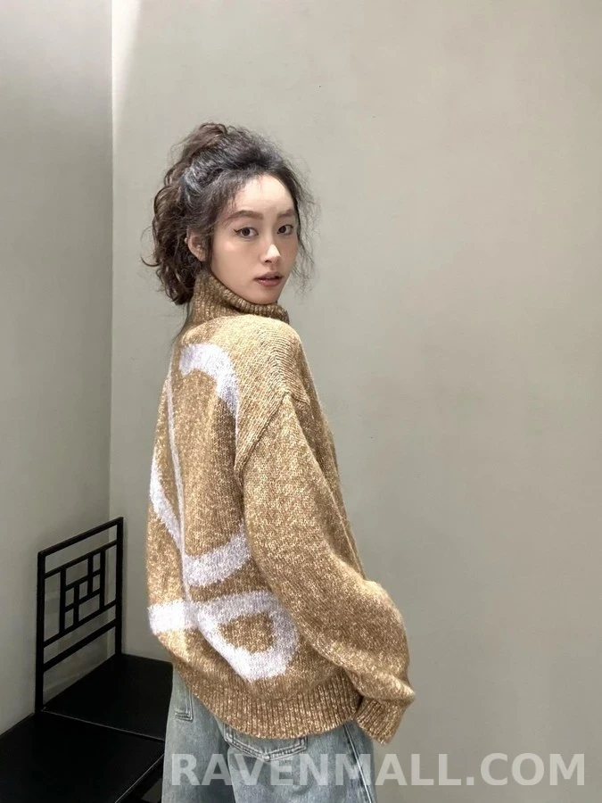 로에베 로에베 아나그램 인타르시아 니트 가디건 상세 이미지