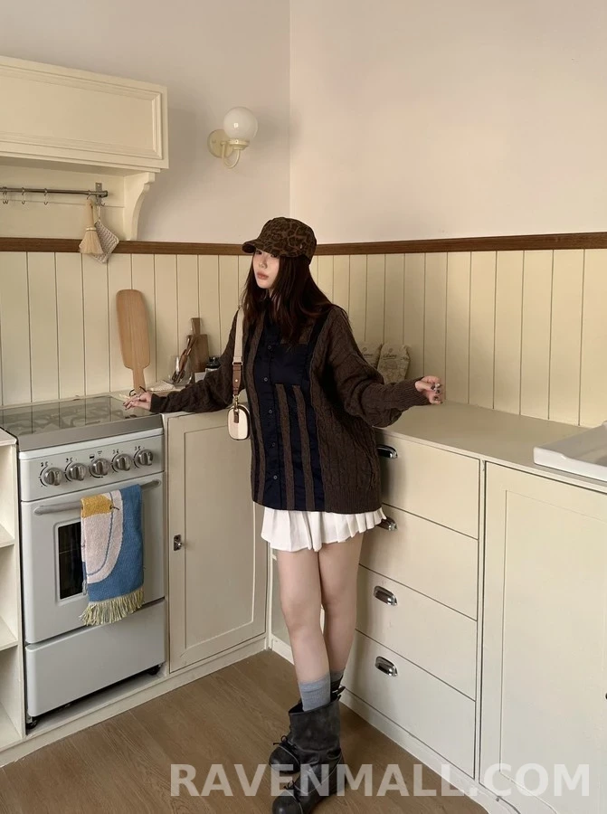 로에베 로에베 아나그램 자수 울 블렌드 셔츠 상세 이미지