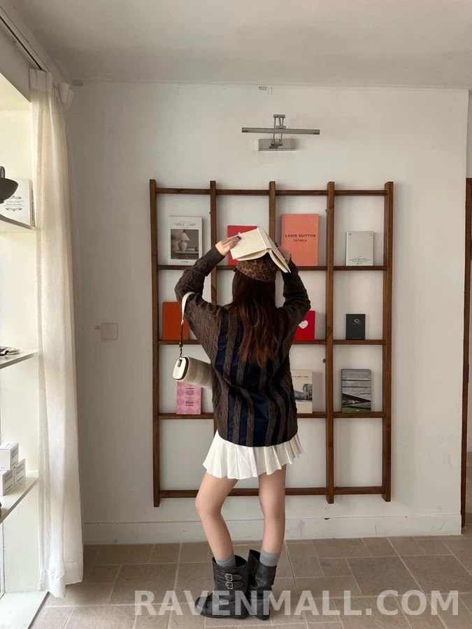 로에베 로에베 아나그램 자수 울 블렌드 셔츠 상세 이미지
