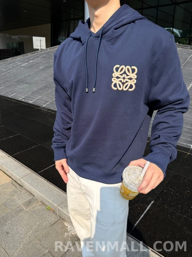 로에베 로에베 아나그램 자수 후드티 상세 이미지