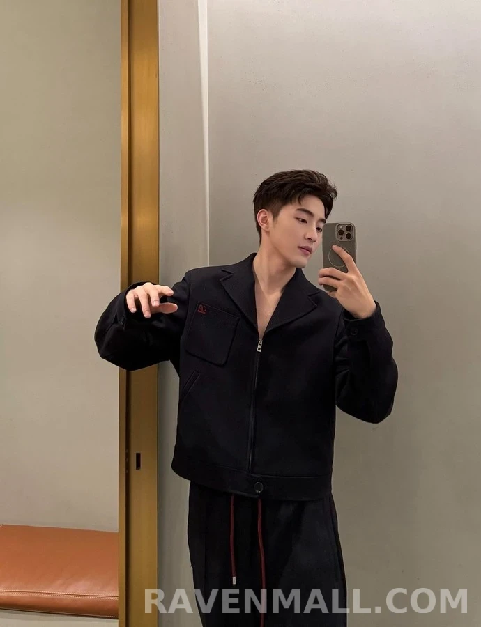 로에베 로에베 울 드로스트링 팬츠 상세 이미지