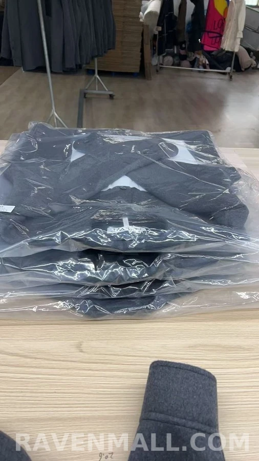 로에베 로에베 울 캐시미어 레더 포켓 셔츠 자켓 상세 이미지