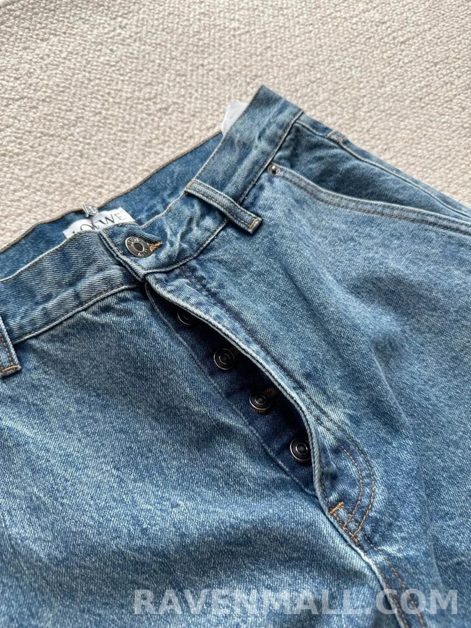 로에베 로에베 워싱 워크웨어 데님 팬츠 상세 이미지