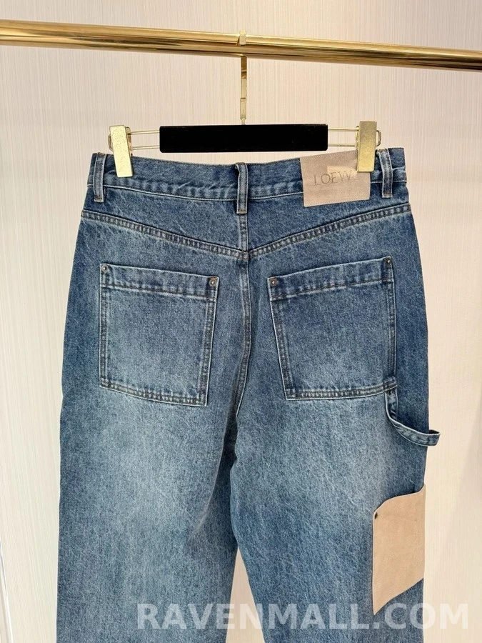 로에베 로에베 워싱 워크웨어 데님 팬츠 상세 이미지