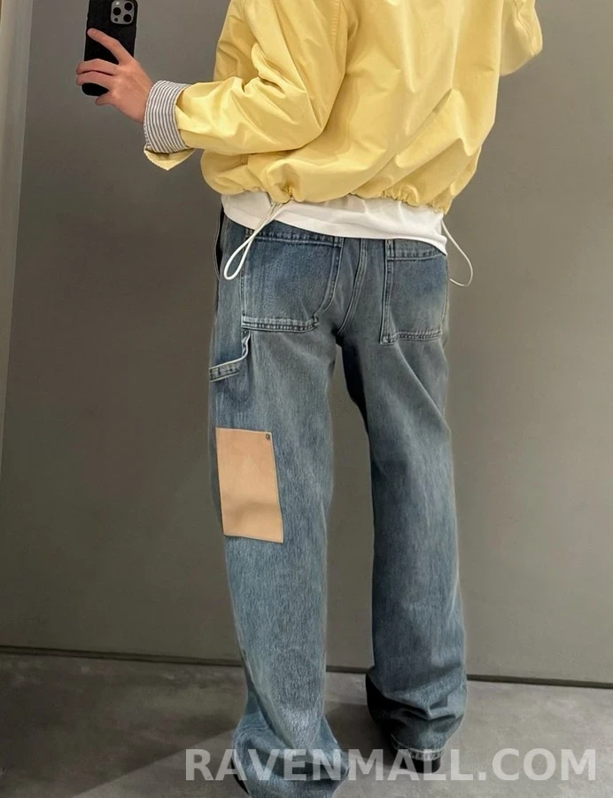 로에베 로에베 워싱 워크웨어 데님 팬츠 상세 이미지