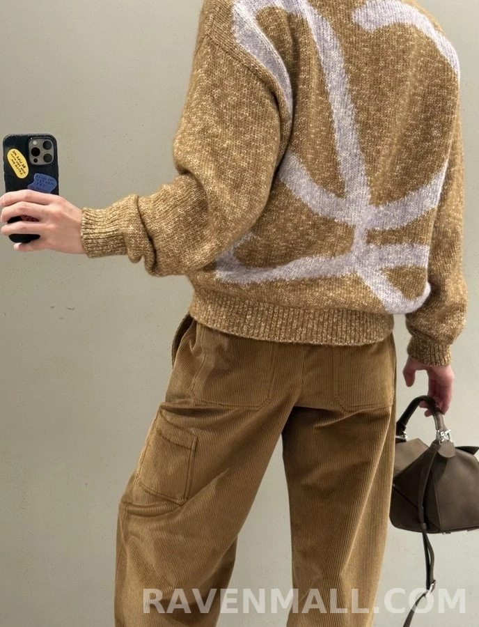 로에베 로에베 인타르시아 패턴 울 자켓 상세 이미지