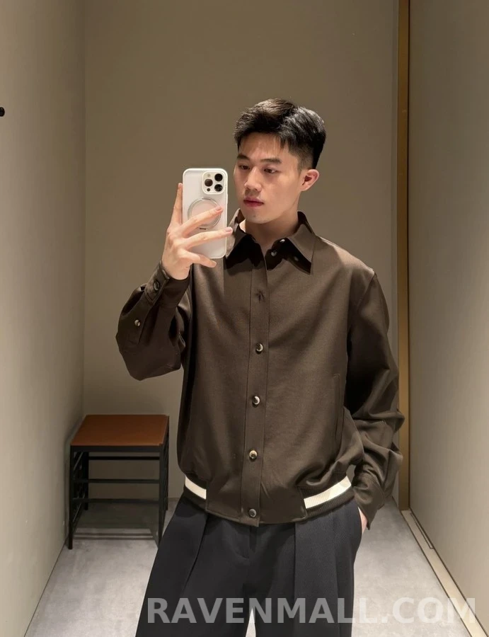 로에베 로에베 칼라 스트라이프 자켓 상세 이미지