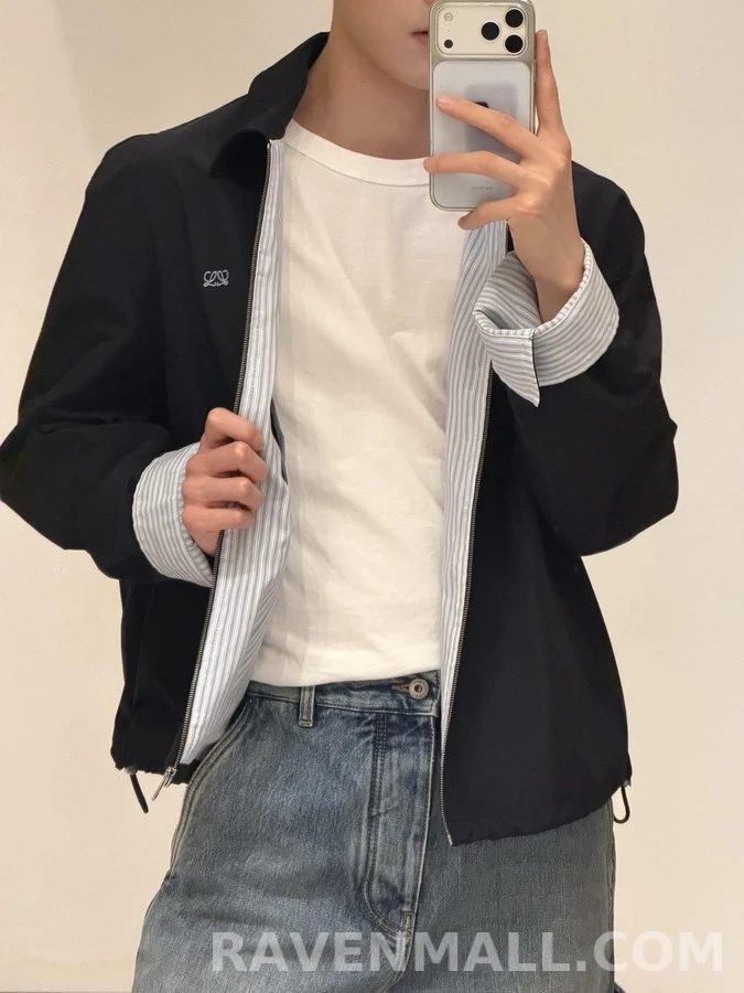 로에베 로에베 테크 코튼 집업 자켓 상세 이미지