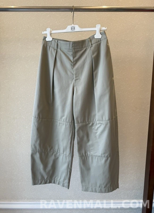 로에베 로에베 플리츠 패널 와이드 팬츠 상세 이미지