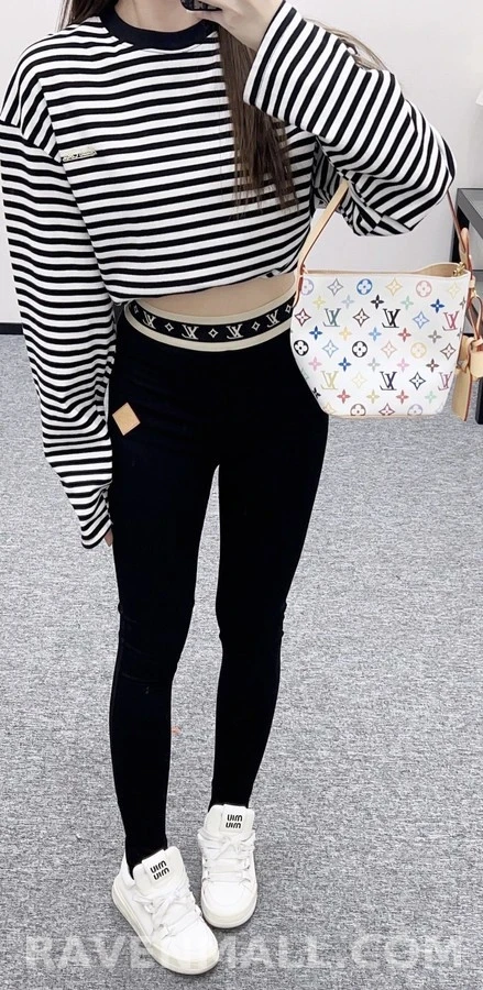 루이비통 루이비통 가디건 하이웨스트 레깅스 상세 이미지