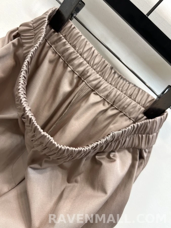 루이비통 루이비통 고무줄 허리 와이드 팬츠 상세 이미지
